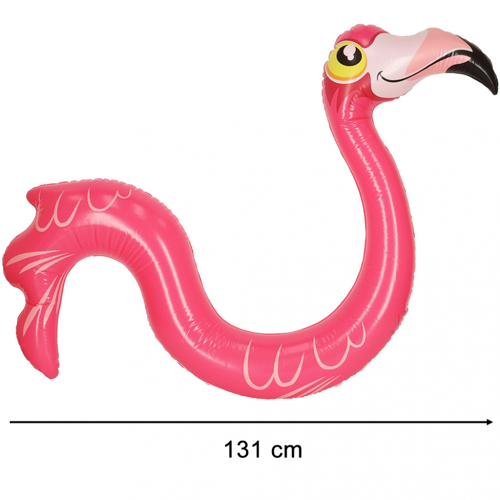 Colac Piscină Flamingo Roz 131 cm Ikonka - imagine 5