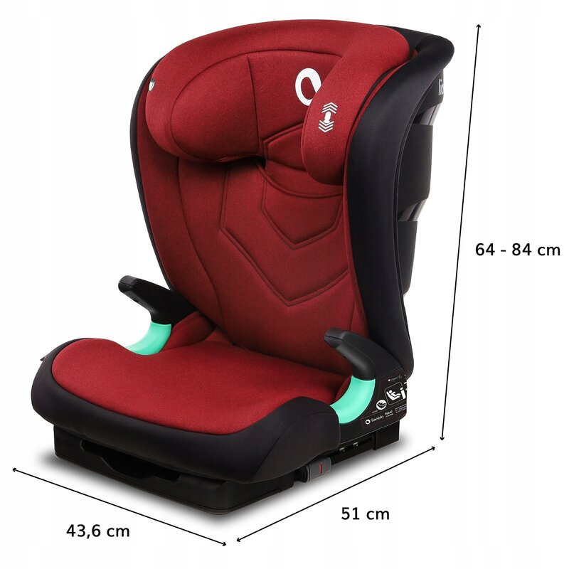 Scaun auto Lionelo Neal i-Size Red