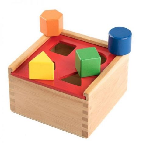 Forme Colorate Viga Toys - Jucarie Educativa din Lemn