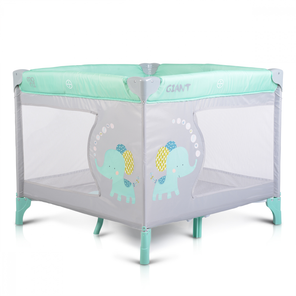 Tarc Pliabil Moni Giant Mint 93x93 cm Sigur
