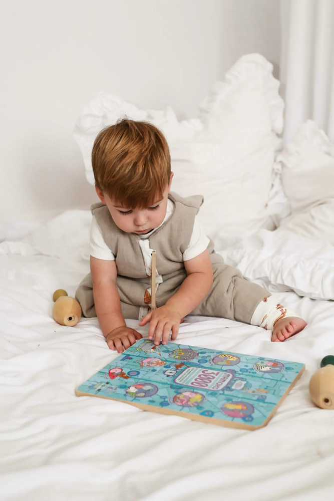 Sac de dormit Babyly, 2-2.5 Tog, 1-2 ani - imagine 5