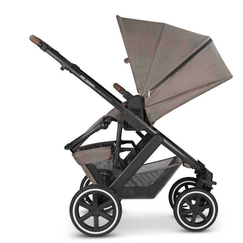 Carucior 2 in 1 ABC Design Salsa 4 Air Nature Pure - imagine 7
