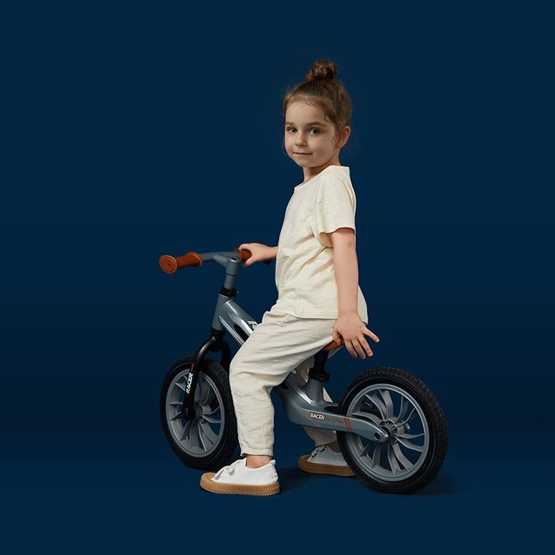 Qplay Racer Balance Bike Gri 3-30kg - imagine 4