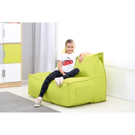 Puf Canapea Verde Moje Bambino, Confortabil - imagine 7