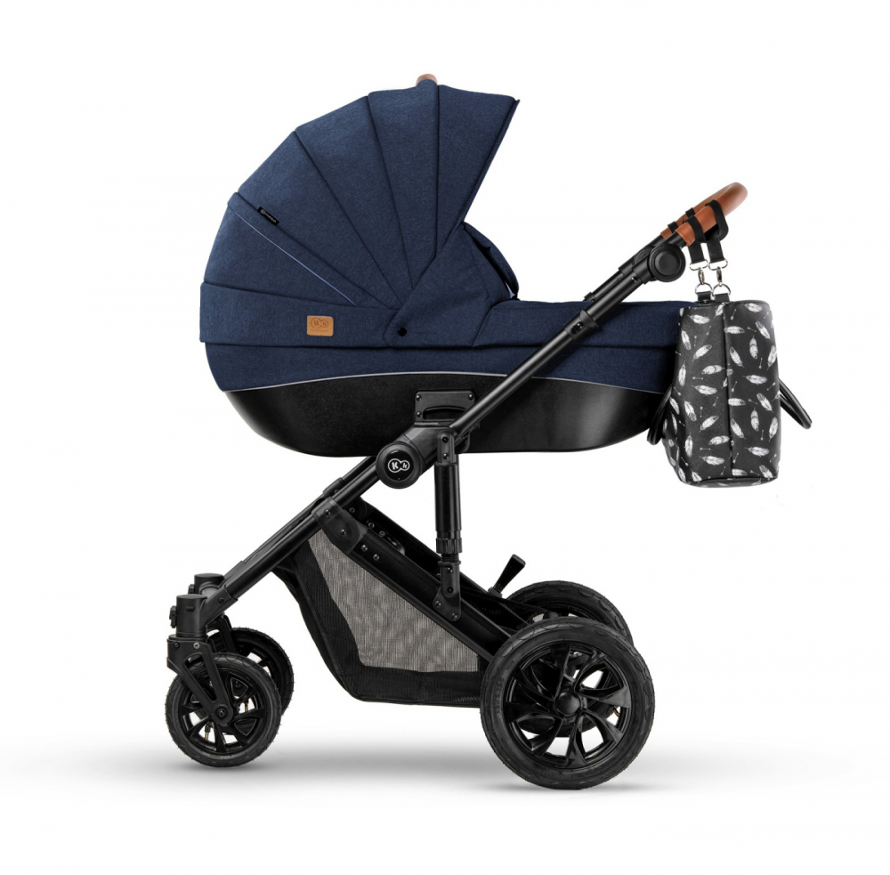 Carucior 3 in 1 Kinderkraft Prime Navy i-Size - imagine 5