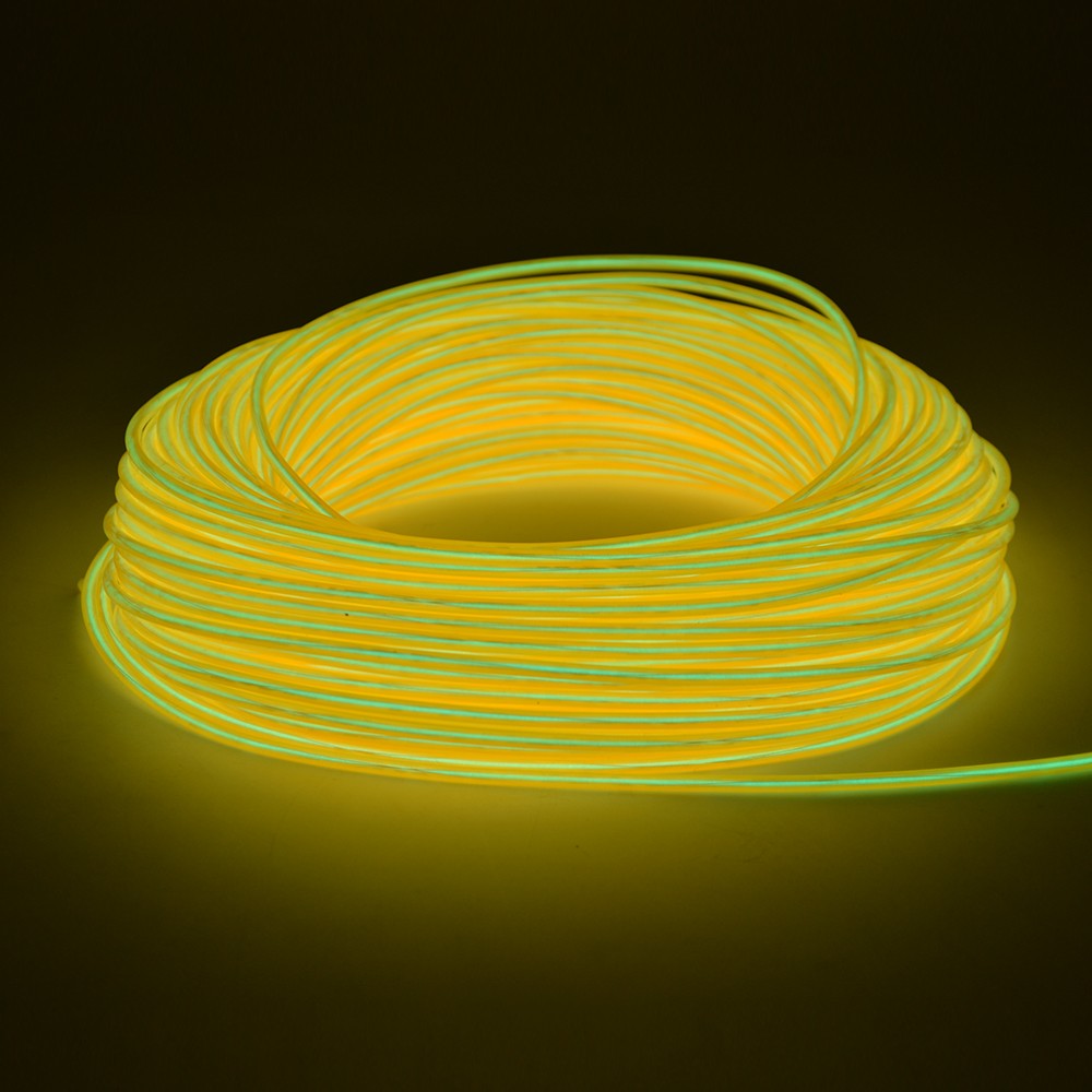 Kit EL Wire Roti Bicicleta Galben | Procart - imagine 4