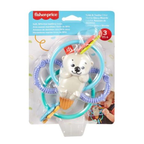 Fisher Price Jucarie Dentitie Vidra BPA-Free - imagine 2