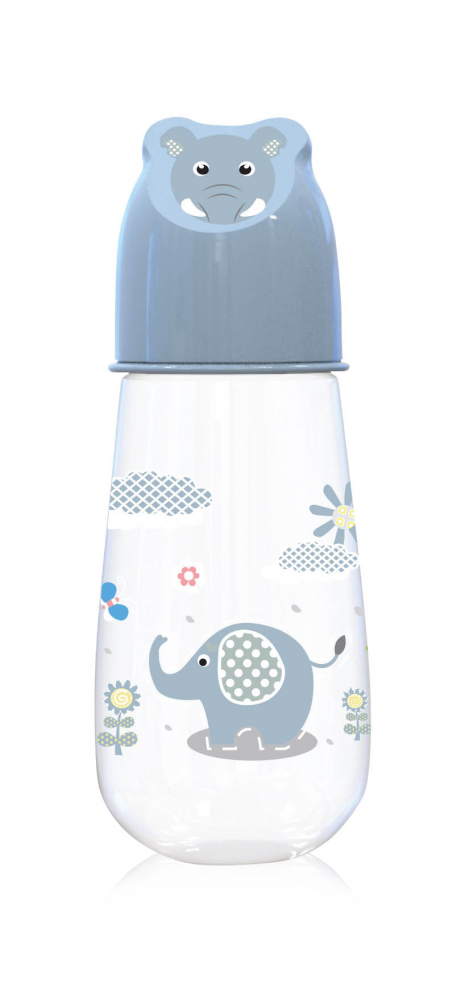 Biberon Lorelli Animals 125 ml, Moonlight Blue