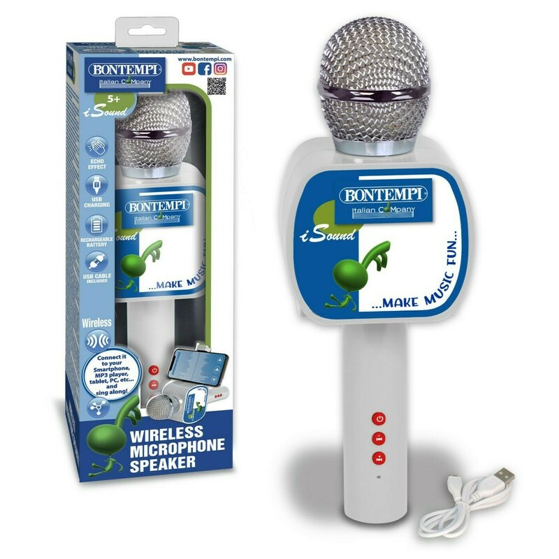 Microfon Karaoke Bontempi Wireless pentru Copii