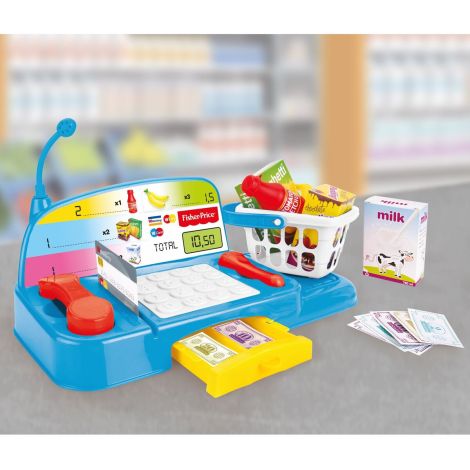 Casa de marcat Junior Fisher-Price, Set 35 piese - imagine 3