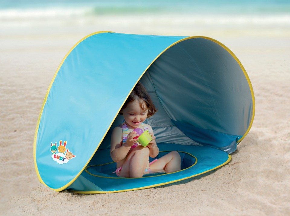 Cort UV50 cu minispicina Ludi pentru Plaja - imagine 2