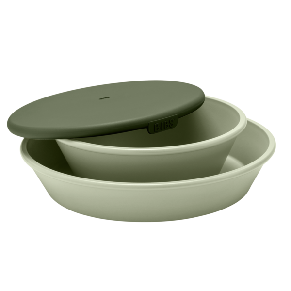 Set Farfurie și Bol Bibs Sage | Diversificare - imagine 4