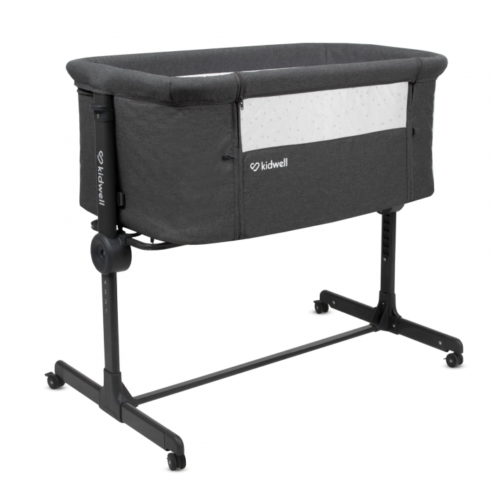 Patut Kidwell Snuzzy Gri, Laterala Culisanta, 3-in-1 - imagine 7