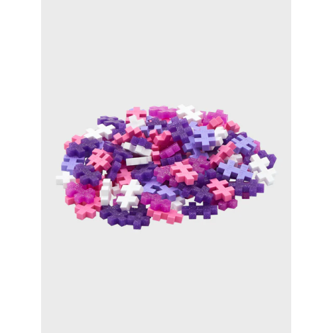 Plus-Plus Glitter Mix 100 Piese | Jucarie STEM Creativa - imagine 3