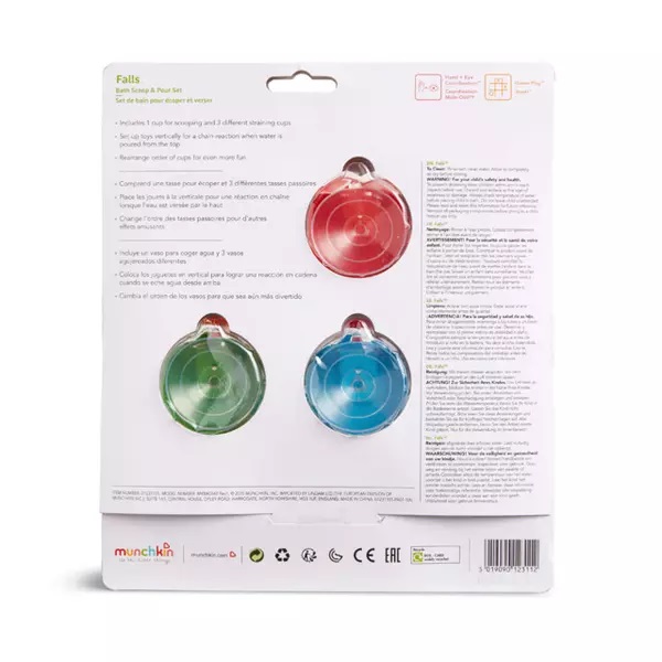 Munchkin Falls - Jucarie de baie multifunctionala 12L+ - imagine 6