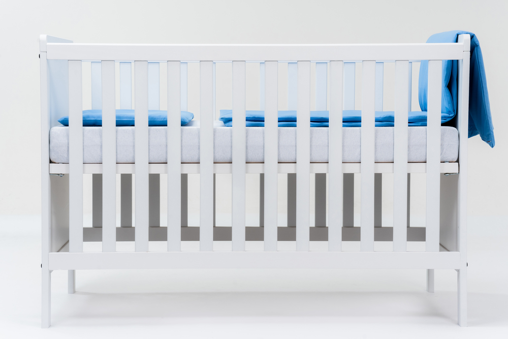 E-kids Set Lenjerie Patut 6 Piese Bumbac Albastru - imagine 2