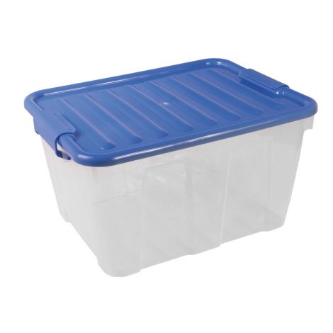 Cutie depozitare 30L Moje Bambino - transparentă - imagine 2