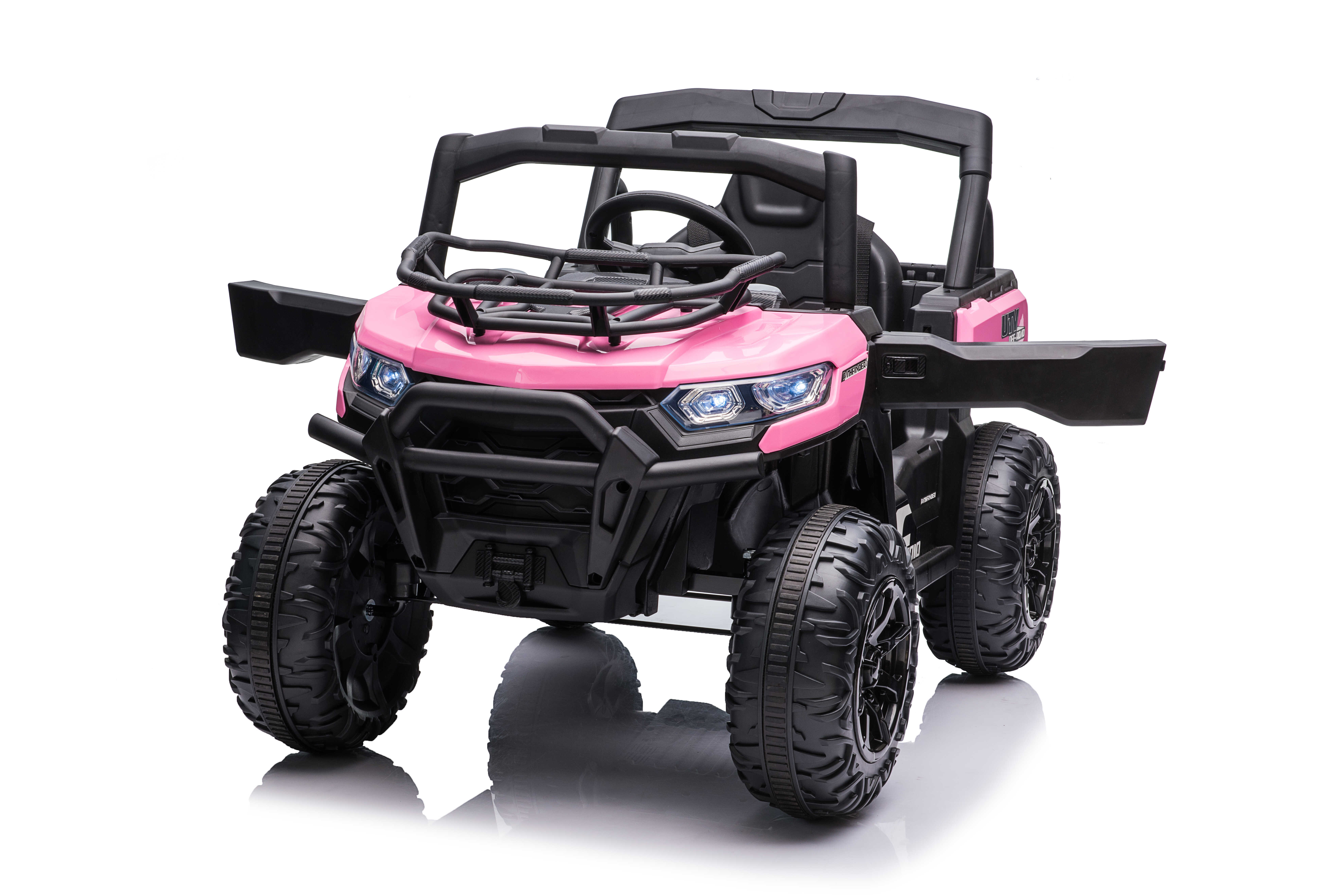 Mașinuță Electrică UTV 12V Roz - Autokids - imagine 3