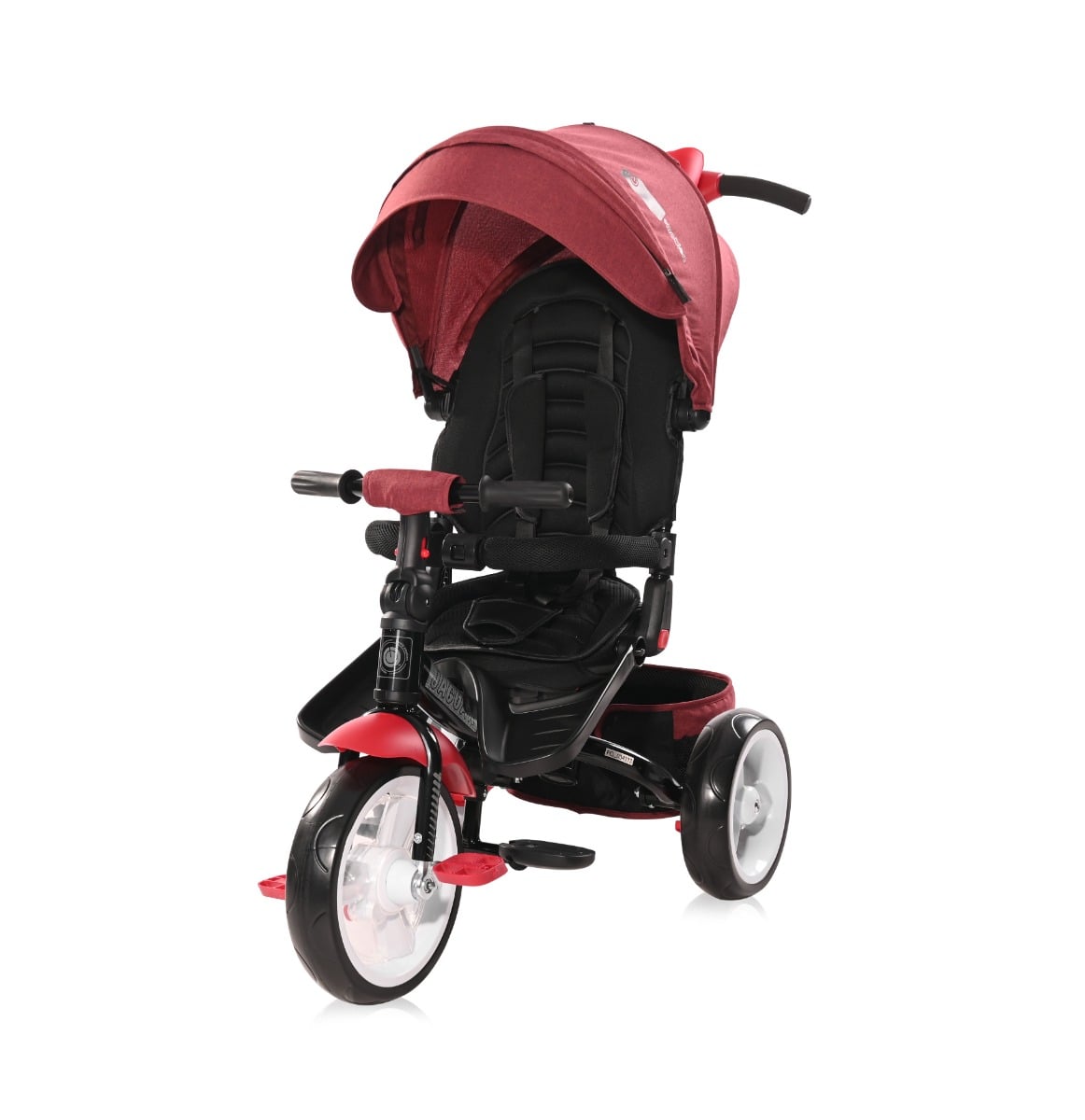 Tricicleta Lorelli Jaguar 4in1 Red Black