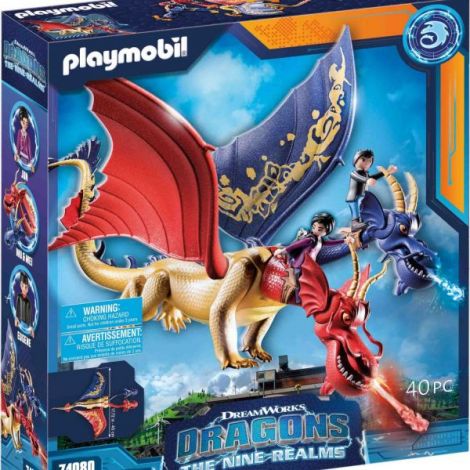 Playmobil Dragons Wu & Wei & Jun Jucărie - imagine 2