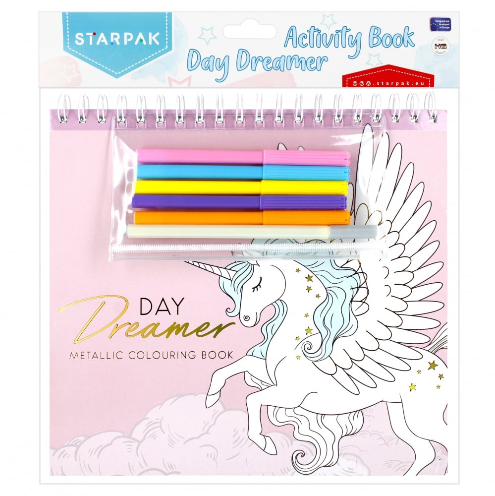 Set Colorat Unicorn Starpak cu Carioci