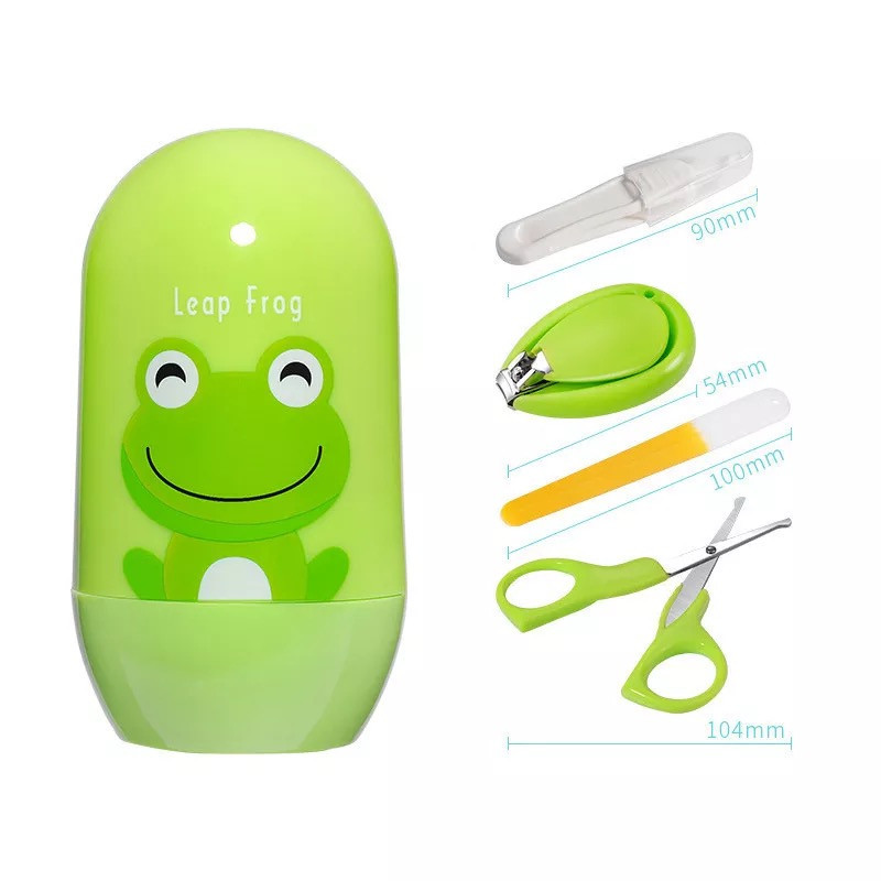 Set Ingrijire Unghii Bebelusi Drool Broasca Verde - imagine 5
