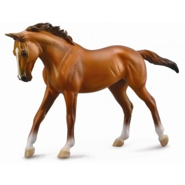 Figurina Cal Thoroughbred Collecta Deluxe - Detaliat