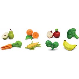 Tub 8 Figurine Fructe și Legume Safari Ltd