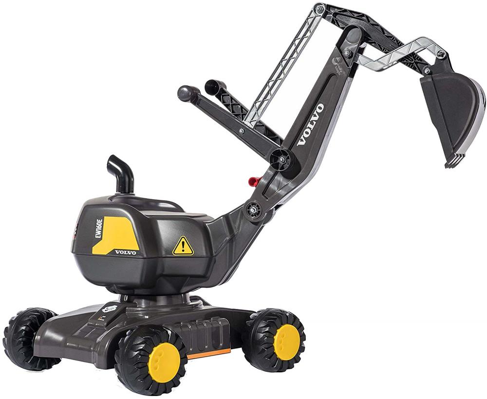 Excavator Rolly Toys Volvo EW160, funcțional - imagine 3