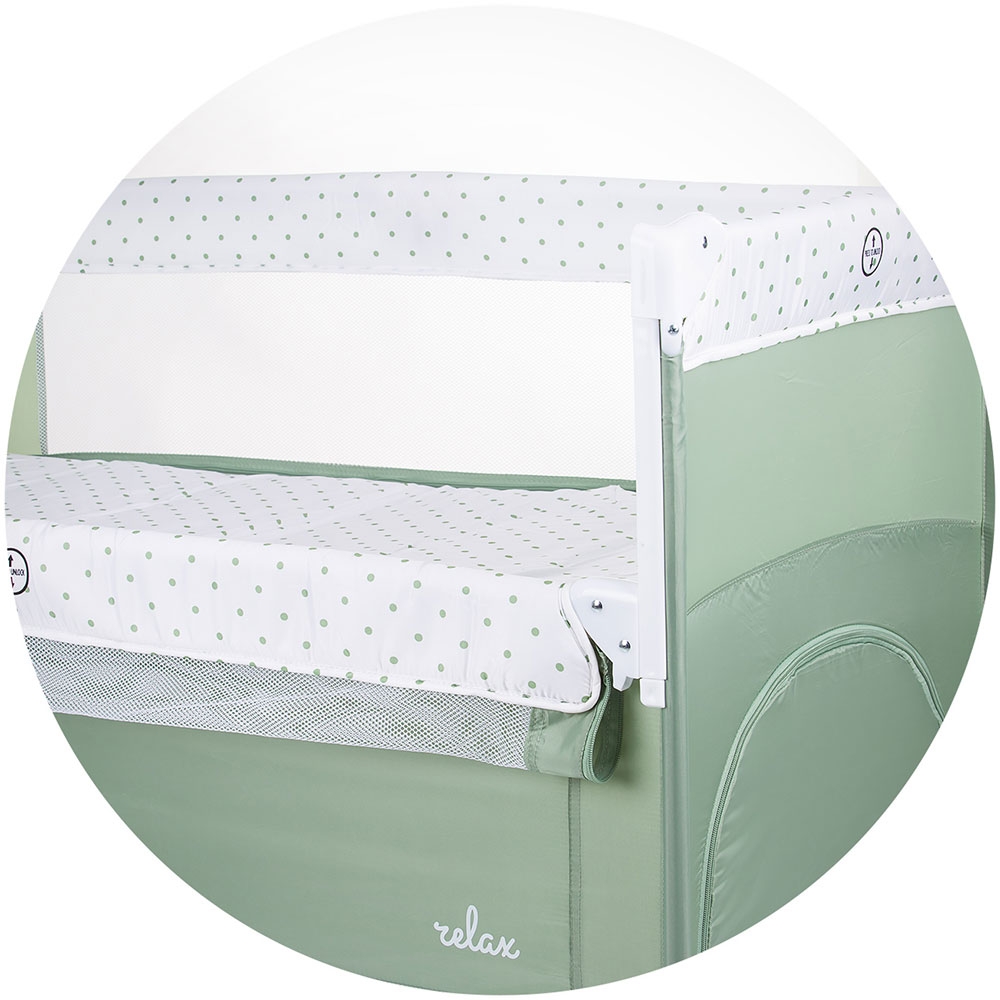 Patut pliabil Chipolino Relax, laterala culisanta, sistem side-sleeping - imagine 3