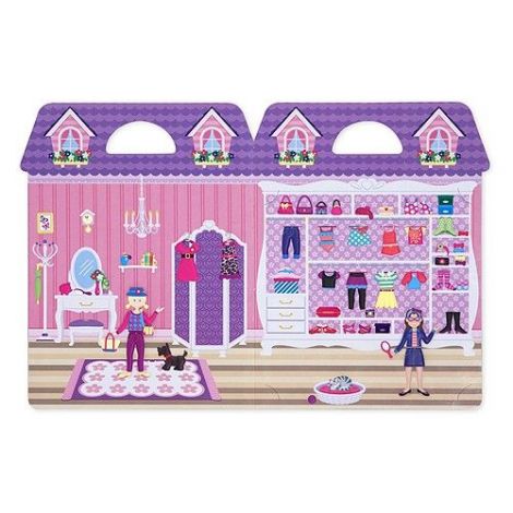 Abtibilduri Imbracaminte Melissa & Doug Reutilizabile - imagine 4