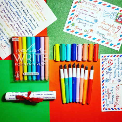 Ooly Color Write - Set 8 Stilouri pentru Caligrafie - imagine 9