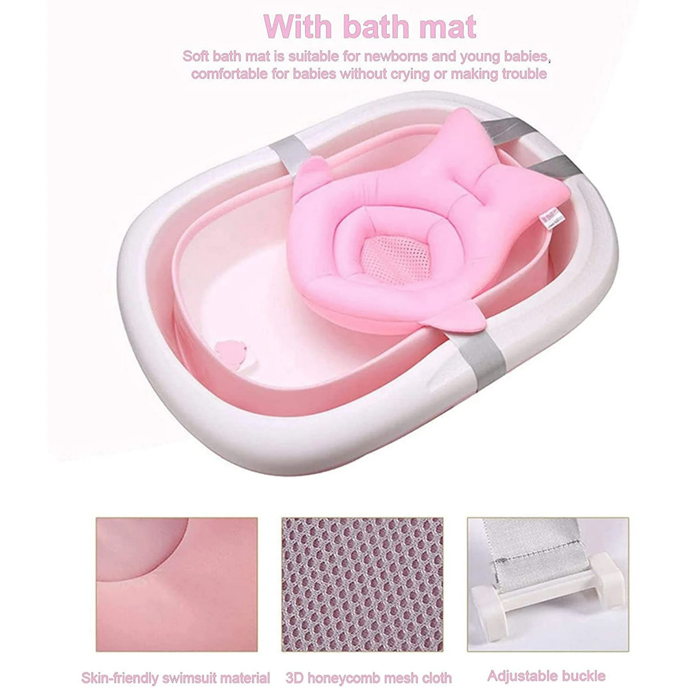 Hamac Baie Little Mom Pink, Fixare 4 Puncte - imagine 5