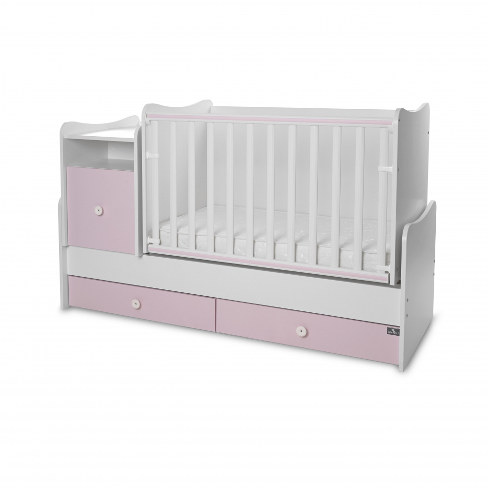 Mobilier Transformabil Lorelli White Orchid Pink - imagine 5
