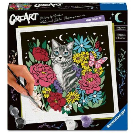 Ravensburger CreArt Pixie Cold - Pictură Relaxantă - imagine 2