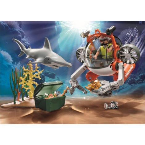 Playmobil Submarin Vânătoarea Comorii - imagine 4