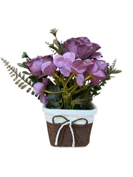 Floricele Artificiale Amacs | Ghiveci Plastic Decorativ