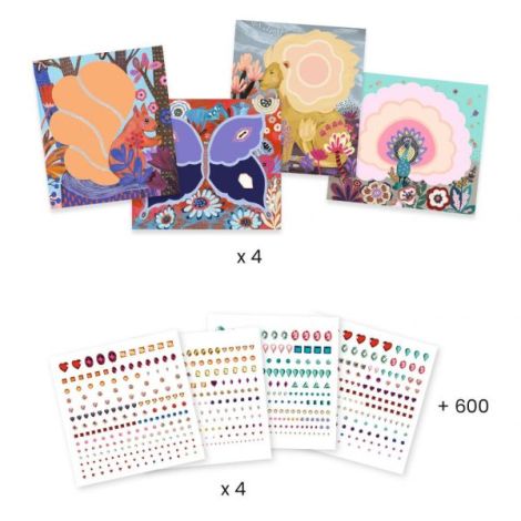 Set Strasuri Djeco Frumusete Salbatica - imagine 3