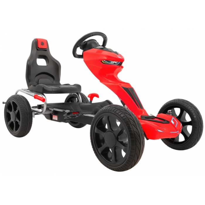 Kart Pedale Gokart Grand Ride Roșu 3 Ani+ - imagine 8