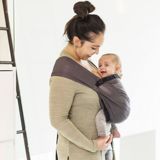 Mini Sling Mesh Grey Minimonkey - Ușor & Răcoros