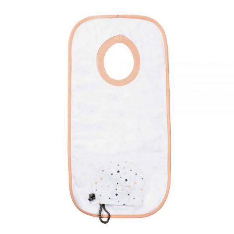 Bavetică Bebe Evolutivă Beaba Nude, 53x27 cm - imagine 4