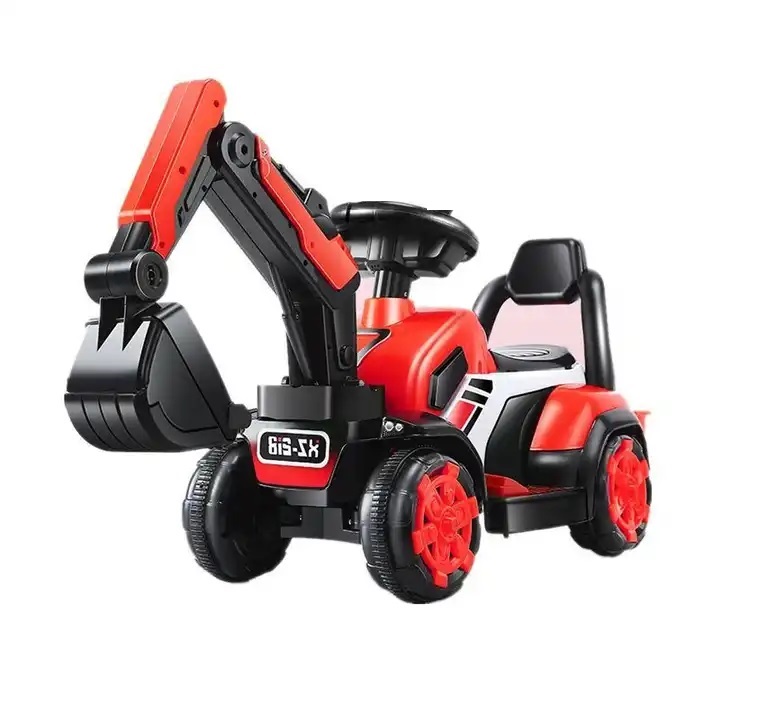 Excavator Electric Nichiduta Red 6V, 35W