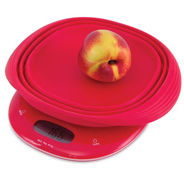 Cantar digital Joycare cu bol pliabil silicon - imagine 4