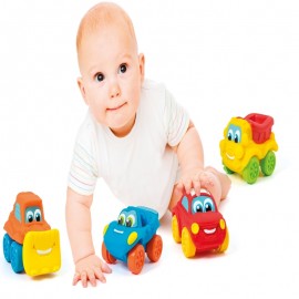 Masinuta Soft & Go Clementoni Bebe Jucarie Sigura - imagine 4