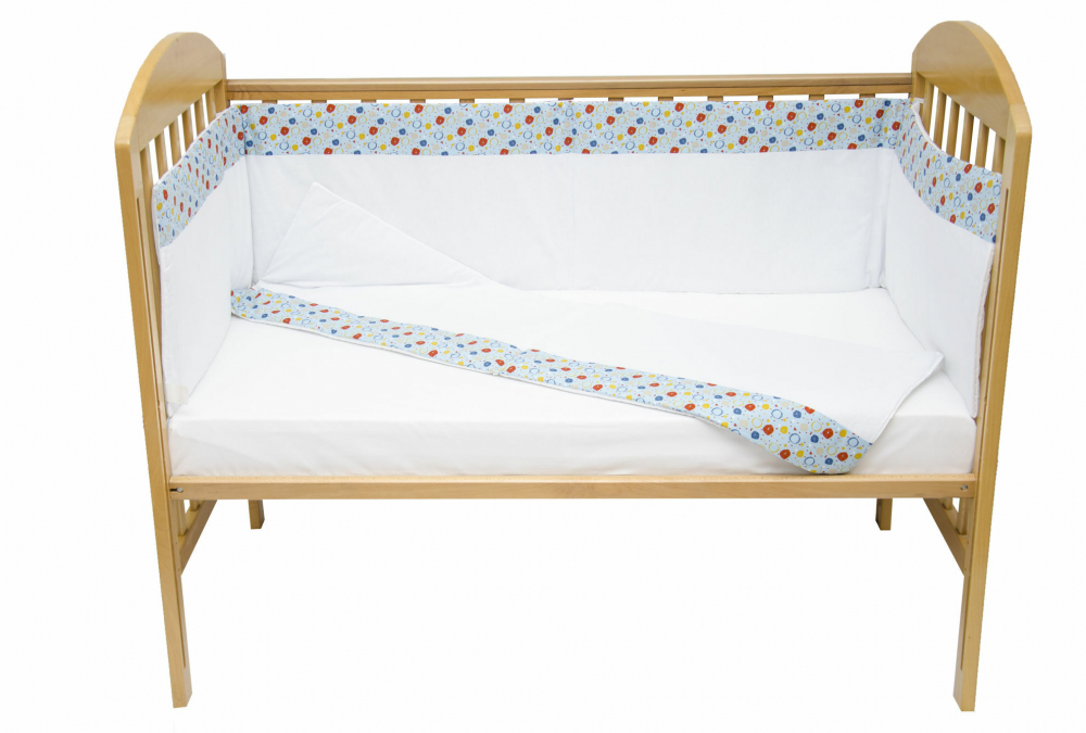 Set protecții pătuț 60x120 cm Kids Decor - imagine 3