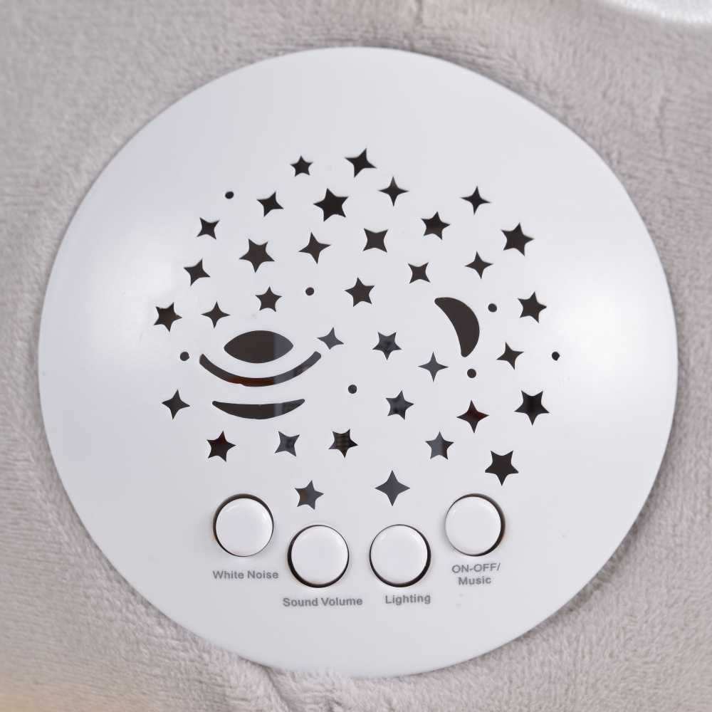Moni Friendly Owl Lampa Veghe Sunete Albe - imagine 4