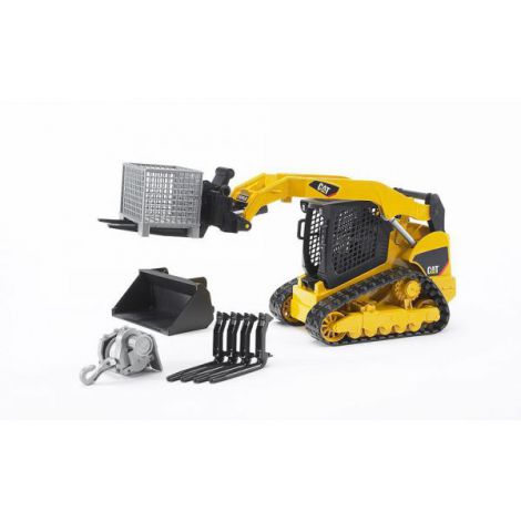 Bruder Încărcator Compact CAT - Jucărie Realistă - imagine 5