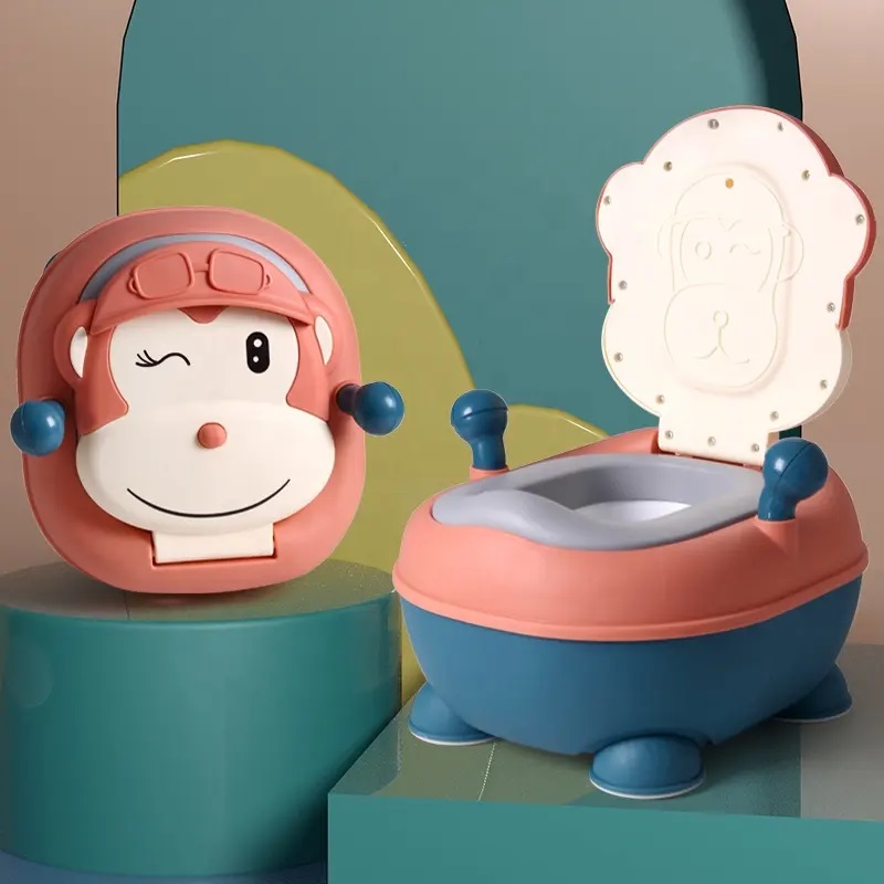 Olita Little Mom Monkey Pink cu adaptor moale - imagine 4