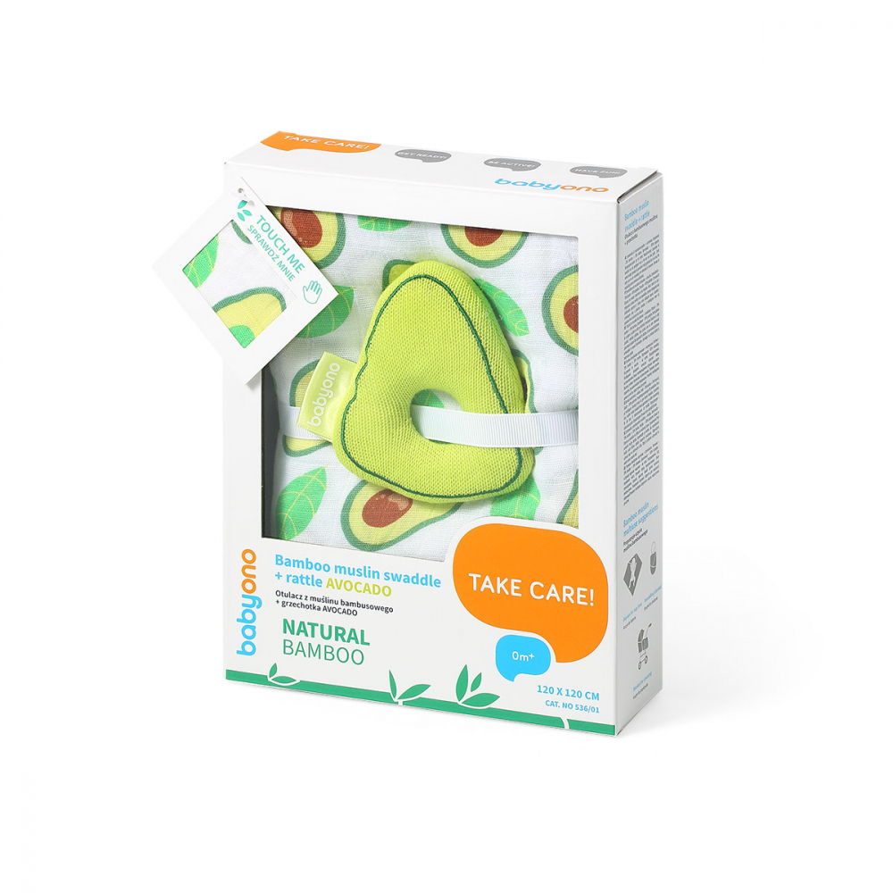 Scutec muselină Babyono cu sunătoare, antibacterian - imagine 4