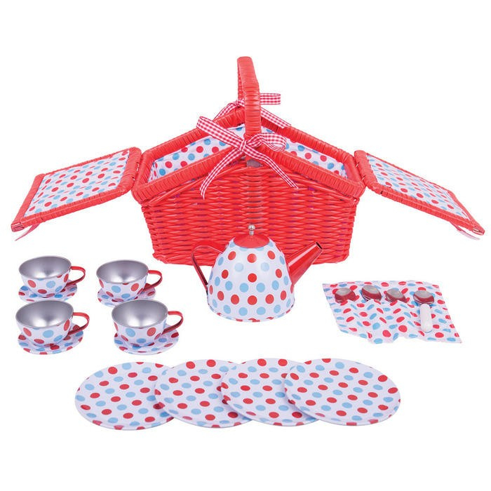 Set Picnic cu Buline Bigjigs - Jucărie Creativă
